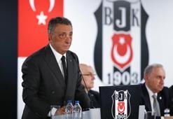 Beşiktaş Kulübü Başkanı Ahmet Nur Çebi, 19 Mayıs'ı kutladı