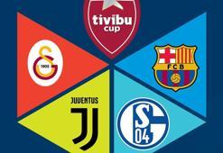 Galatasaray, Barcelona, Juventus ve Schalke TivibuCup‘ta