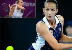 Kvitova ve Pliskova, corona virüs mağdurları için korta çıkacak