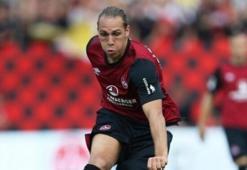 Michael Frey'den antrenmanda şık gol!