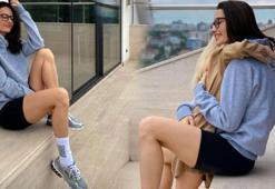 Yasemin Özilhan'dan teras pozları