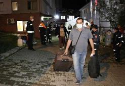 Denizli'de karantina süresi dolan 168 kişi evlerine uğurlandı