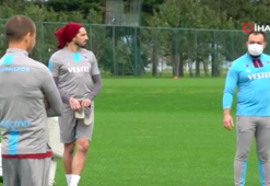 Trabzonspor antrenmanından görüntüler!