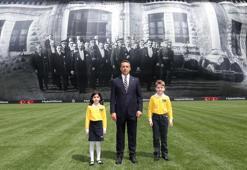 100 yıl önceki fotoğraf, Fenerbahçe Stadı'nda dalgalandı