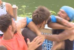 Survivor'da olay kavga! Barış ile Yasin birbirine girdi