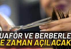 Berber ve kuaförler ne zaman açılacak? Kuaförler ve berberler bu ay açılır mı?