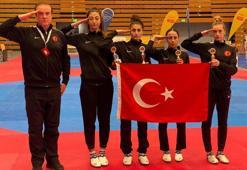 Milli tekvandocular madalyaları şehitlere adadı