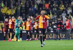 Galatasaraylı Marcao, derbi zaferini koluna kazıttı