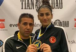 Hatice Kübra İlgün'den İsveç'te altın madalya