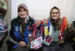 Şampiyon güreşçi Süleyman Karadeniz'in evinde altın madalya gururu