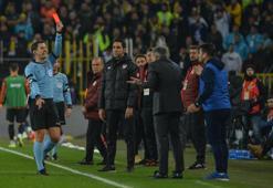 SON DAKİKA! Halil Umut Meler'den Ersun Yanal'a kırmızı kart