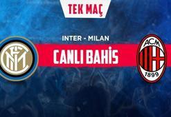 Inter – Milan maçı iddaa oranları! Heyecan misli.com'da