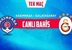 Kasımpaşa – Galatasaray maçı iddaa oranları! Heyecan misli.com'da