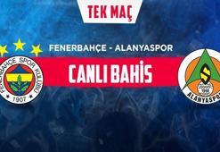 Fenerbahçe-Alanyaspor canlı bahis heyecanı Misli.com'da