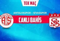 Antalyaspor - Sivasspor maçı iddaa oranları! Heyecan misli.com'da