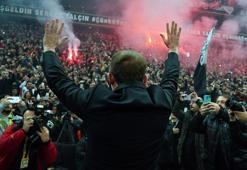 Vodafone Park'ta Sergen Yalçın coşkusu! VİDEO