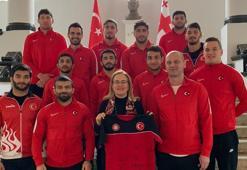 Judo Milli Takımı, Tiflis Büyükelçisi Fatma Ceren Yazgan'ı ziyaret etti