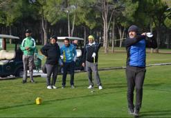 İngiliz futbolcu David Platt, Özaltın Golf Turnuvası'nda