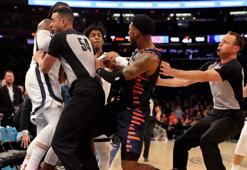 NBA'e dün gece kavga damga vurdu!