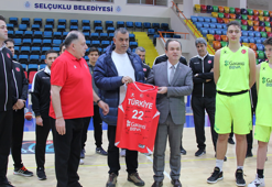 16 Yaş Altı Erkek Milli Basketbol Takımı'nın Konya'daki kampı sürüyor