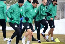 Konyaspor, Galatasaray maçı hazırlıklarını sürdürdü
