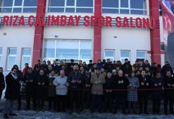 Rıza Çalımbay Spor Salonu, Sivas'ta açıldı