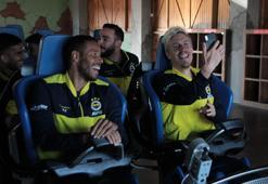 Fenerbahçeli futbolcular stres attı