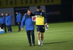 Fenerbahçe antrenmanında sakatlık şoku