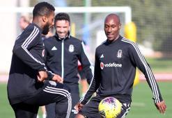 Beşiktaş orta ve şut çalıştı