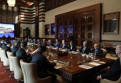 Cumhurbaşkanlığı Külliyesi'ndeki zirvede asker selamı konuşuldu