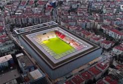 Göztepe'nin yeni stadyumu ışıl ışıl!