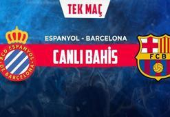 Espanyol-Barcelona canlı bahis heyecanı Misli.com'da!