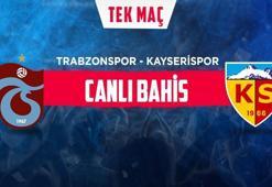 Trabzonspor - Kayserispor maçı iddaa oranları! Heyecan Misli.com'da