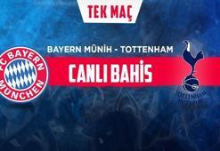Bayern Münih-Tottenham canlı bahis heyecanı Misli.com'da