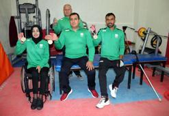 Halterde "5'te 5" yapan Şanlıurfalı engelli sporcular hedef büyüttü
