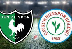 Denizlispor - Çaykur Rizespor (CANLI)