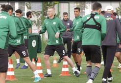 Konyaspor Beşiktaş maçı hazırlıklarına yeniden başladı! VİDEO