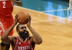 Harden 49 sayı attı Rockets üst üste 7. galibiyetini aldı!