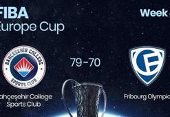 Bahçeşehir Koleji: 79 - Fribourg Olympic: 70
