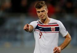 Trabzonspor'un yıldızı Sörloth'dan şık gol