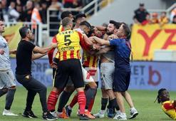 Son dakika | Göztepe - Yeni Malatyaspor maçı sonrası saha karıştı!