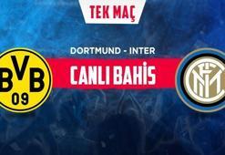 Borussia Dortmund-Inter maçı canlı bahis heyecanı Misli.com'da