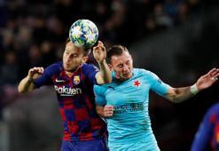 Barcelona - Slavia Prag maç sonucu: 0-0