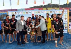 Plaj Futbolu Ligi'nde şampiyon Alanya Belediyespor