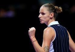Zorlu maçta kazanan Karolina Pliskova