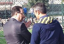 Fenerbahçe Başkanı Ali Koç Gülensu'da altyapı maçı izledi