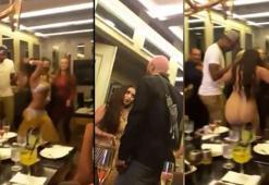 Galatasaraylı futbolcuların dansözlü eğlencesi olay oldu! İşte o anlar...