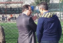 Fenerbahçe Başkanı Ali Koç Gülensu'da altyapı maçı izledi