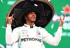 Meksika'da zafer Lewis Hamilton'ın