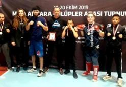 5 sporcu ile katıldıkları şampiyonada 5 madalya kazandılar